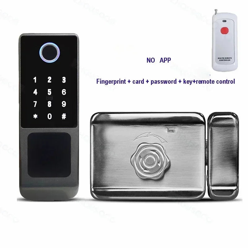 Waterproof Smart Door Lock with Bluetooth and WiFi Control - Smarsty