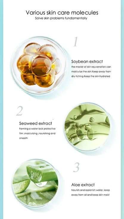 Hyaluronic Acid Hydrating Facial Mask 10 Pack - Smarsty
