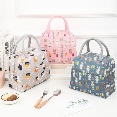 Insulated Kids Lunch Bag Portable Thermal Lunch Box - Smarsty