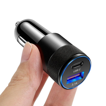 70W USB C PD Automotive Charger Quick Charge 3.0 Fast - Smarsty
