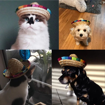 Cute Sun Hat for Dogs and Cats Durable Accessory - Smarsty