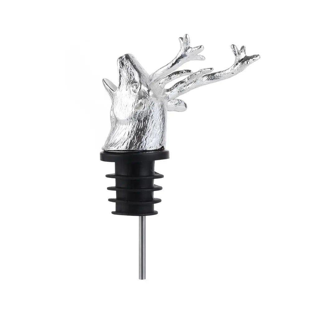 Deer Head Wine Pourer Stopper for Easy Aeration - Smarsty