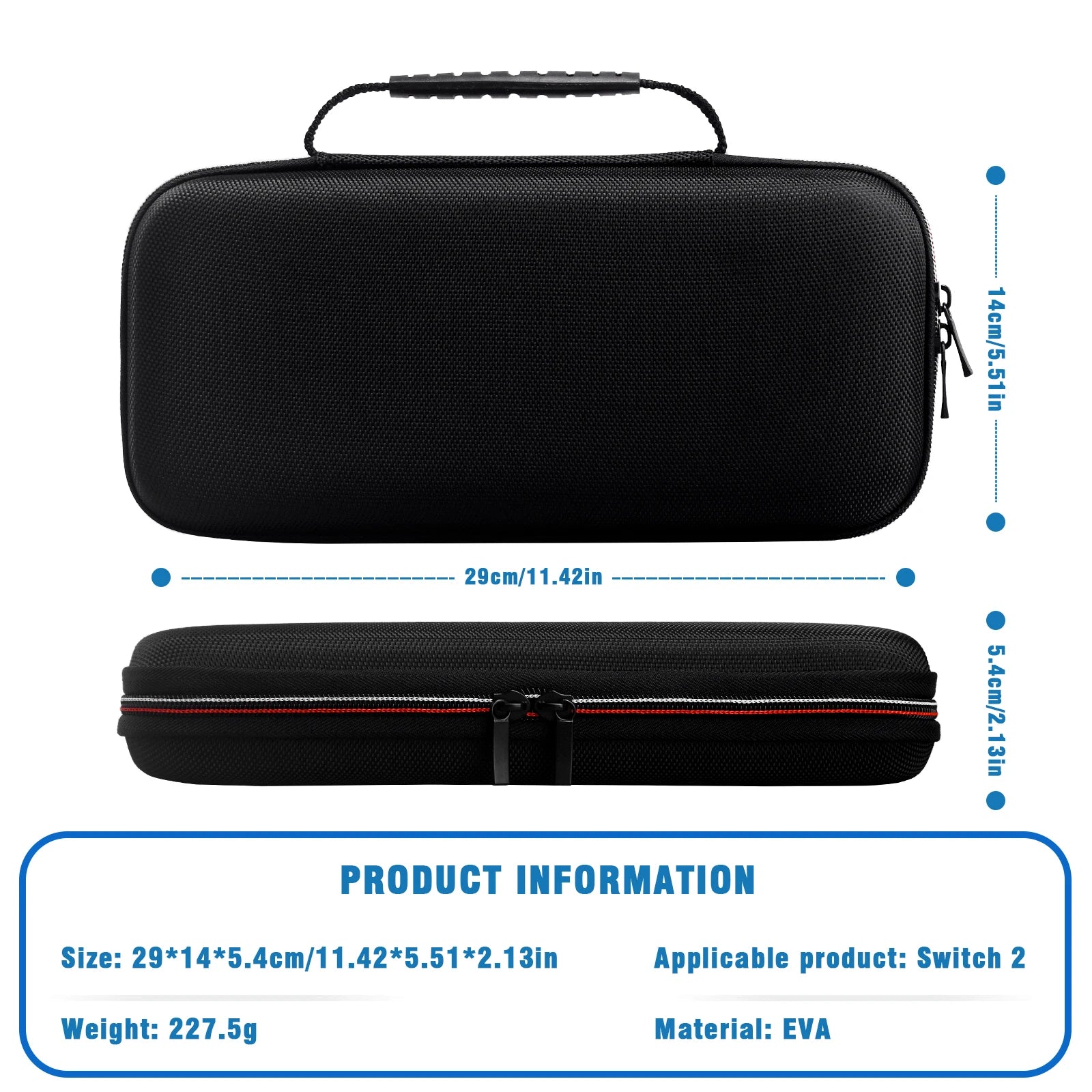 Travel Carrying Case For Nintendo Switch 2 Console - Smarsty