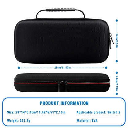 Travel Carrying Case For Nintendo Switch 2 Console - Smarsty