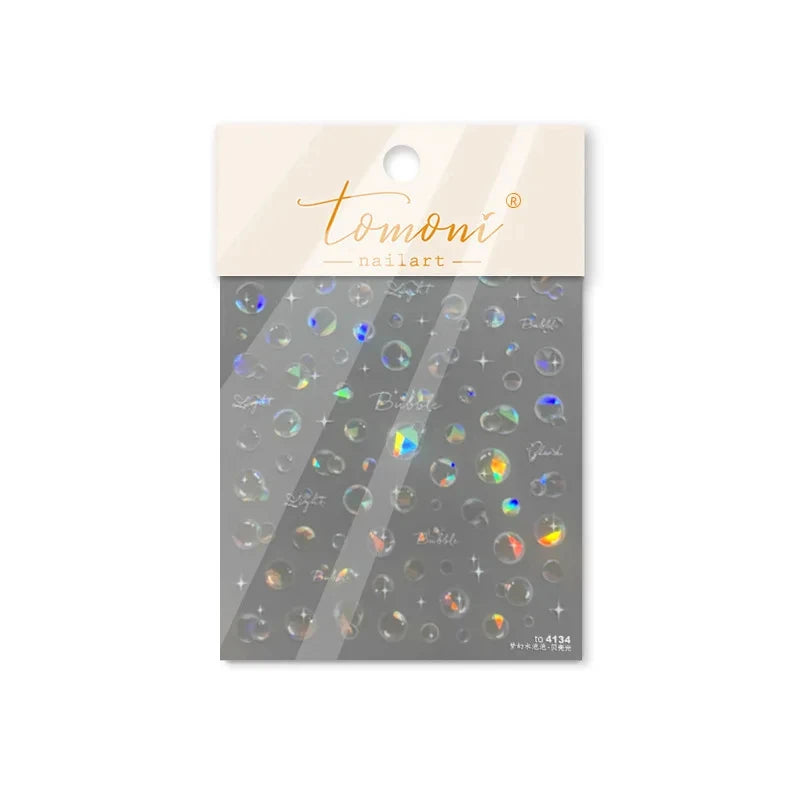 Dreamy Summer Beach Nail Art Stickers for Manicure - Smarsty