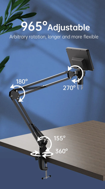RIEVBCAU Flexible Microscope Arm Stand，Adjustable Metal Bracket Coin Microscope Mount Compatible with DM4 DM7 DM9 MS1 MS3 - Smarsty