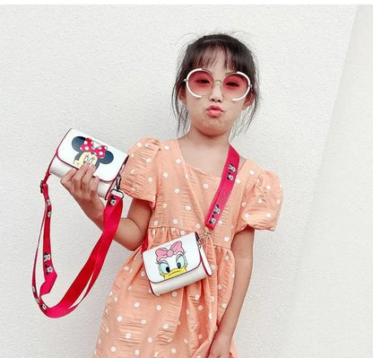Disney Mickey Mouse Cute Kids Crossbody Bag for Girls - Smarsty