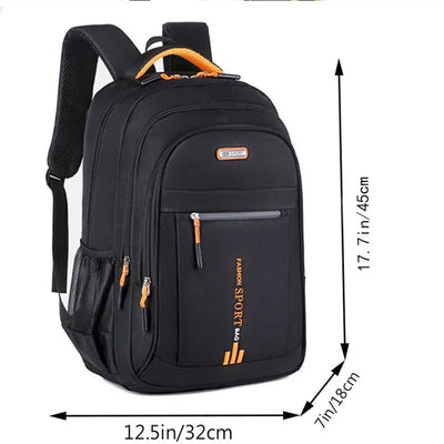 Ladies' backpack, female Korean version, trendy large capacity, high school, middle school, student backpack, travel bag, comput - Smarsty