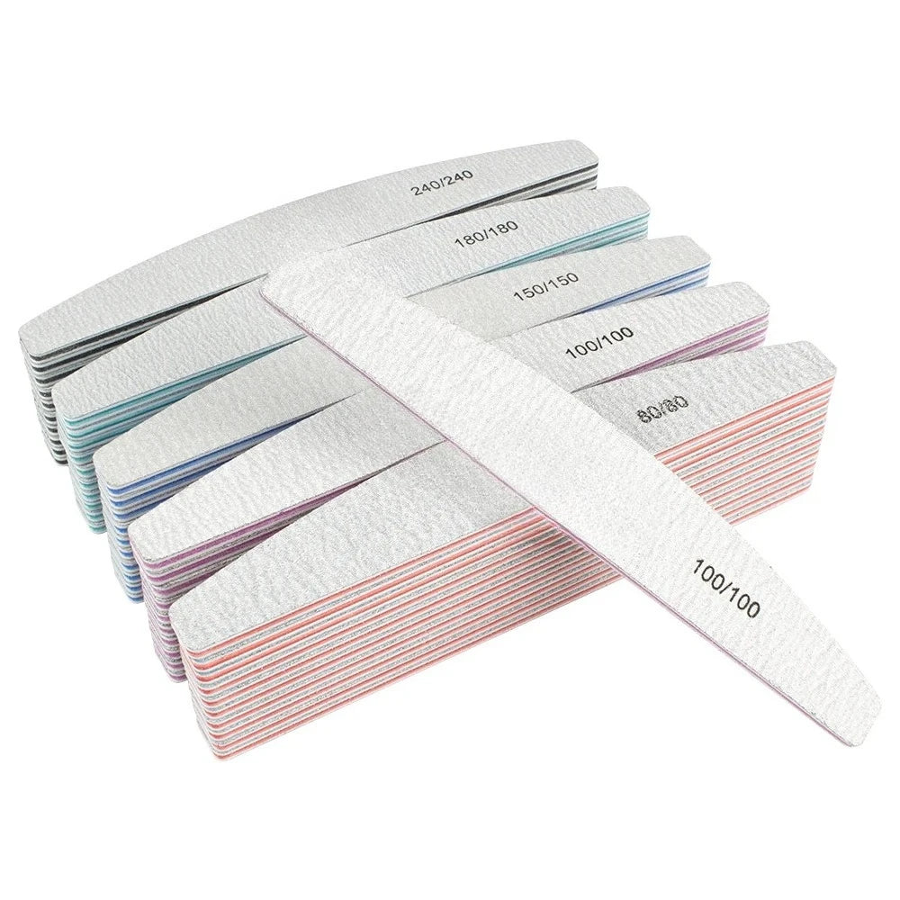 Double Sided Nail File Buffer Set for Perfect Manicure - Smarsty