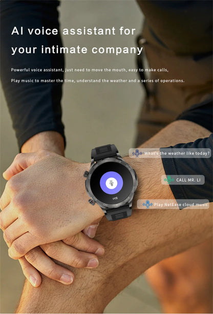 Bluetooth Call Smart Watch For Men With GPS Waterproof - Smarsty