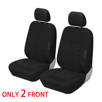 Universal Car Seat Covers Full Set Front And Rear Bench - Smarsty