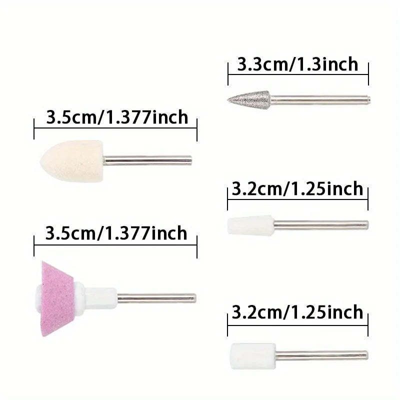 Portable Electric Nail Drill Kit for Manicure and Polishing - Smarsty