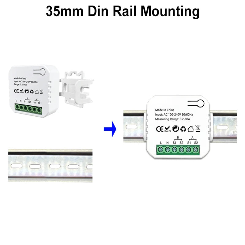 Tuya Smart ZigBee Energy Monitor with App Control - Smarsty