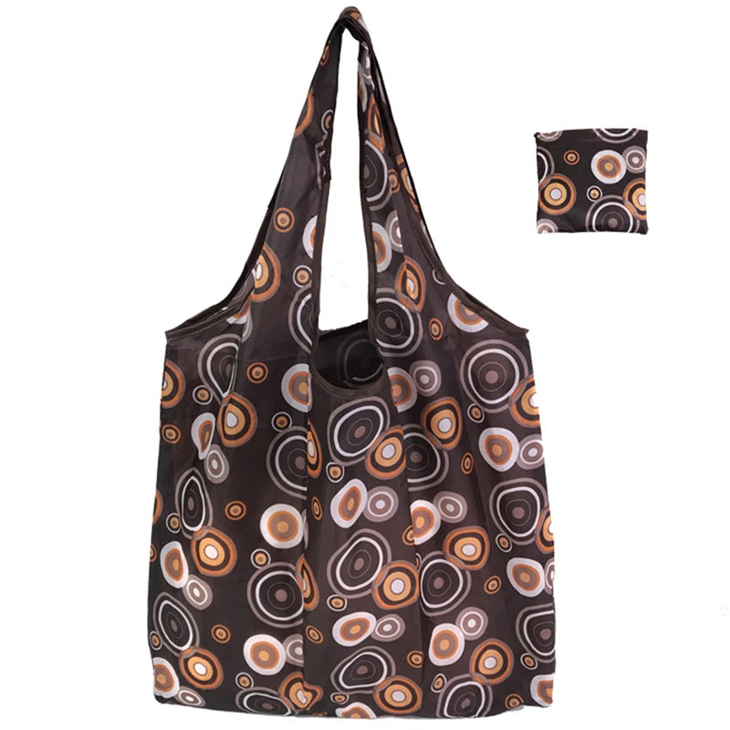 Foldable Shopping Bags Large Capacity Travel Essential - Smarsty