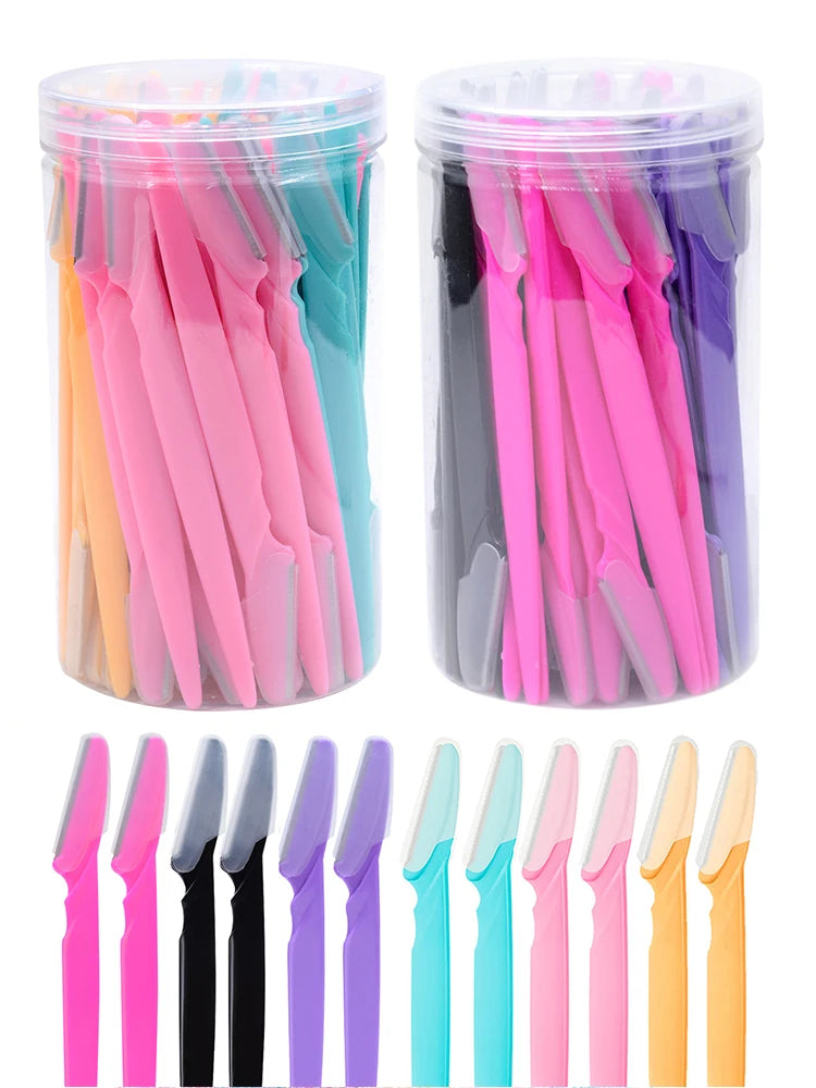 30 Pcs Eyebrow Razors Safe Hair Removal Kit - Smarsty