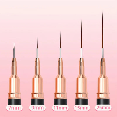 Professional Nail Art Liner Brushes Set for Precision Detailing - Smarsty