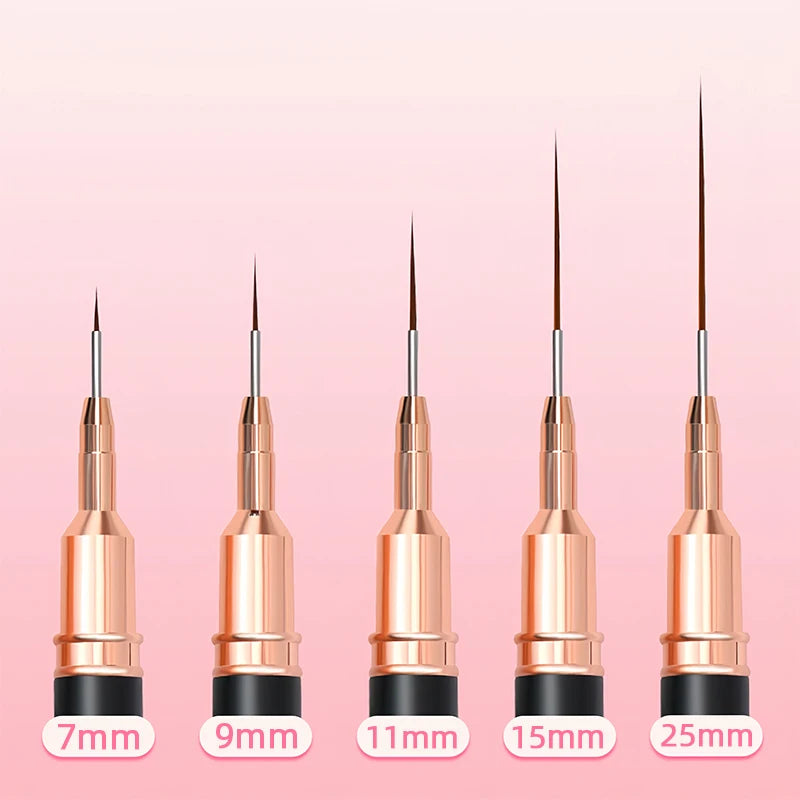 Professional Nail Art Liner Brushes Set for Precision Detailing - Smarsty