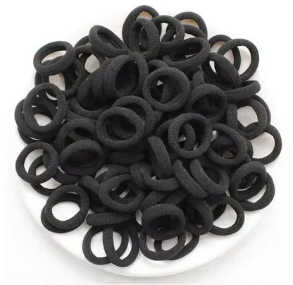 300pcs Girls Colorful Elastic Hair Bands Soft Bulk Pack - Smarsty