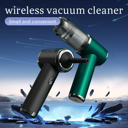 Car and home dual-purpose cordless vacuum cleaner, 3-in-1 rechargeable powerful handheld vacuum cleaner, 2000*2 battery