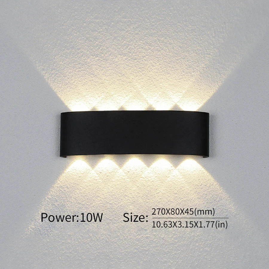 Waterproof LED Wall Lamp for Outdoor and Indoor Use - Smarsty