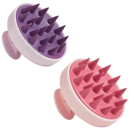 Silicone Scalp Massage Brush for Hair Washing - Smarsty