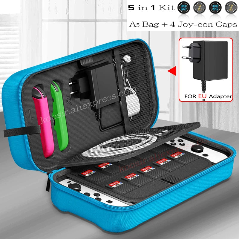 Nintendo Switch OLED Large Storage Bag with Anti-Scratch Protection - Smarsty