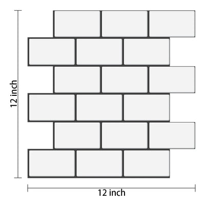 Peel and Stick 3D Brick Wall Stickers for Easy Home Decor - Smarsty