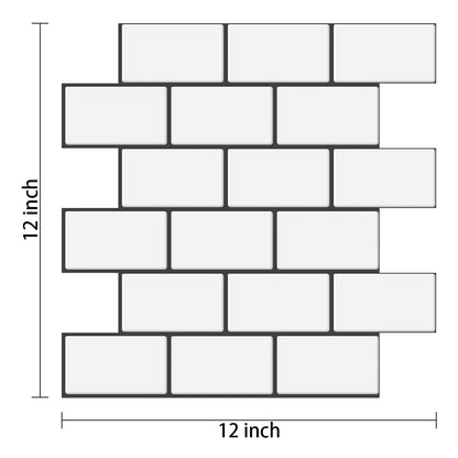 Peel and Stick 3D Brick Wall Stickers for Easy Home Decor - Smarsty