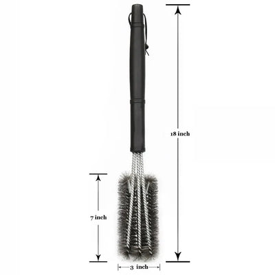 Stainless Steel BBQ Grill Brush for Easy Cleaning - Smarsty