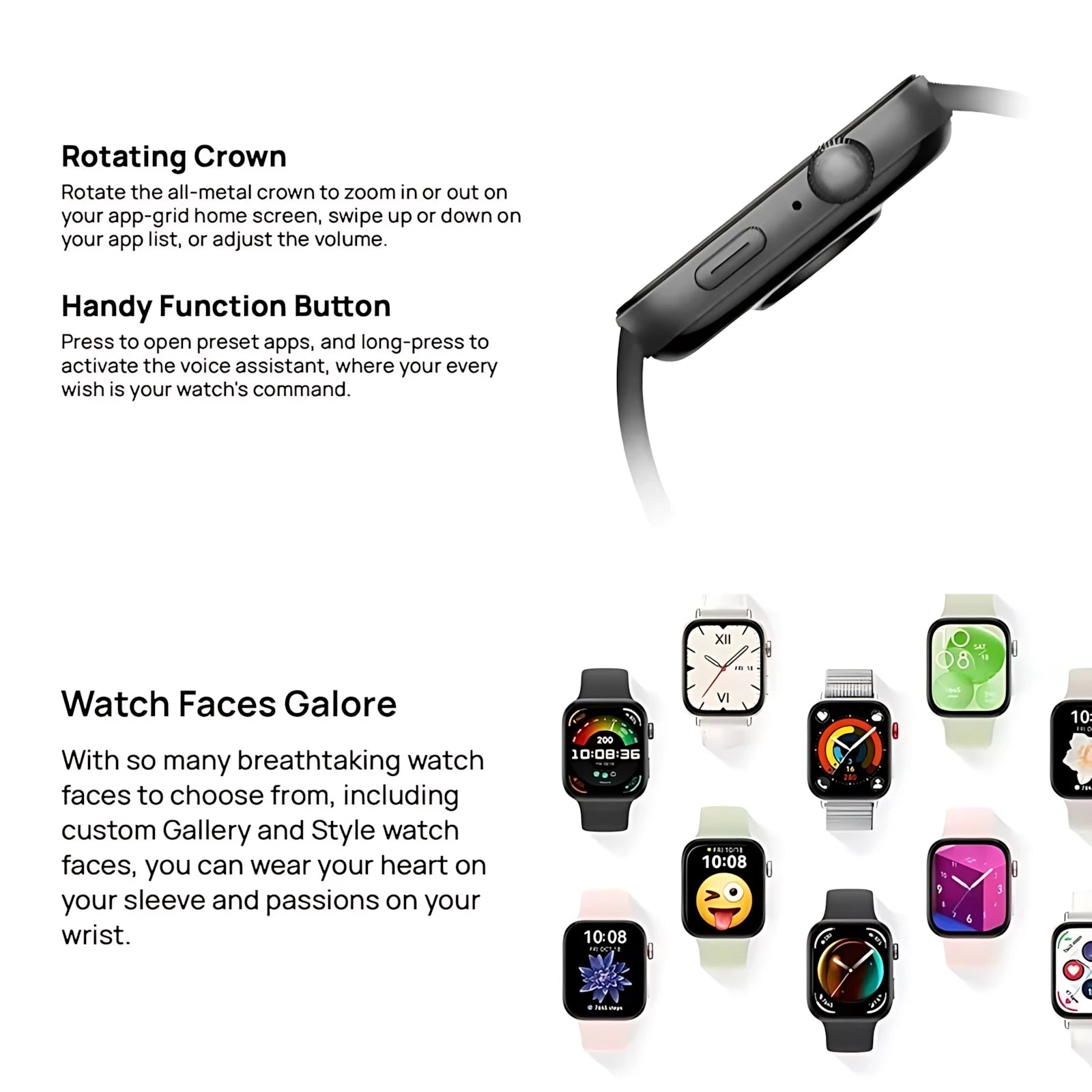 New Watch FIT 3 Smartwatch with AMOLED Display - Smarsty