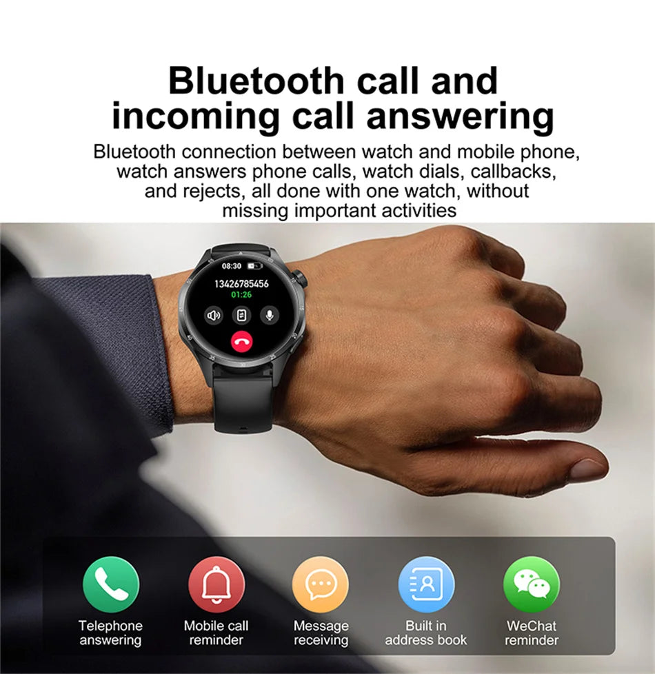 GT5 Pro GPS Smartwatch with AMOLED Screen and Heart Rate Monitoring - Smarsty