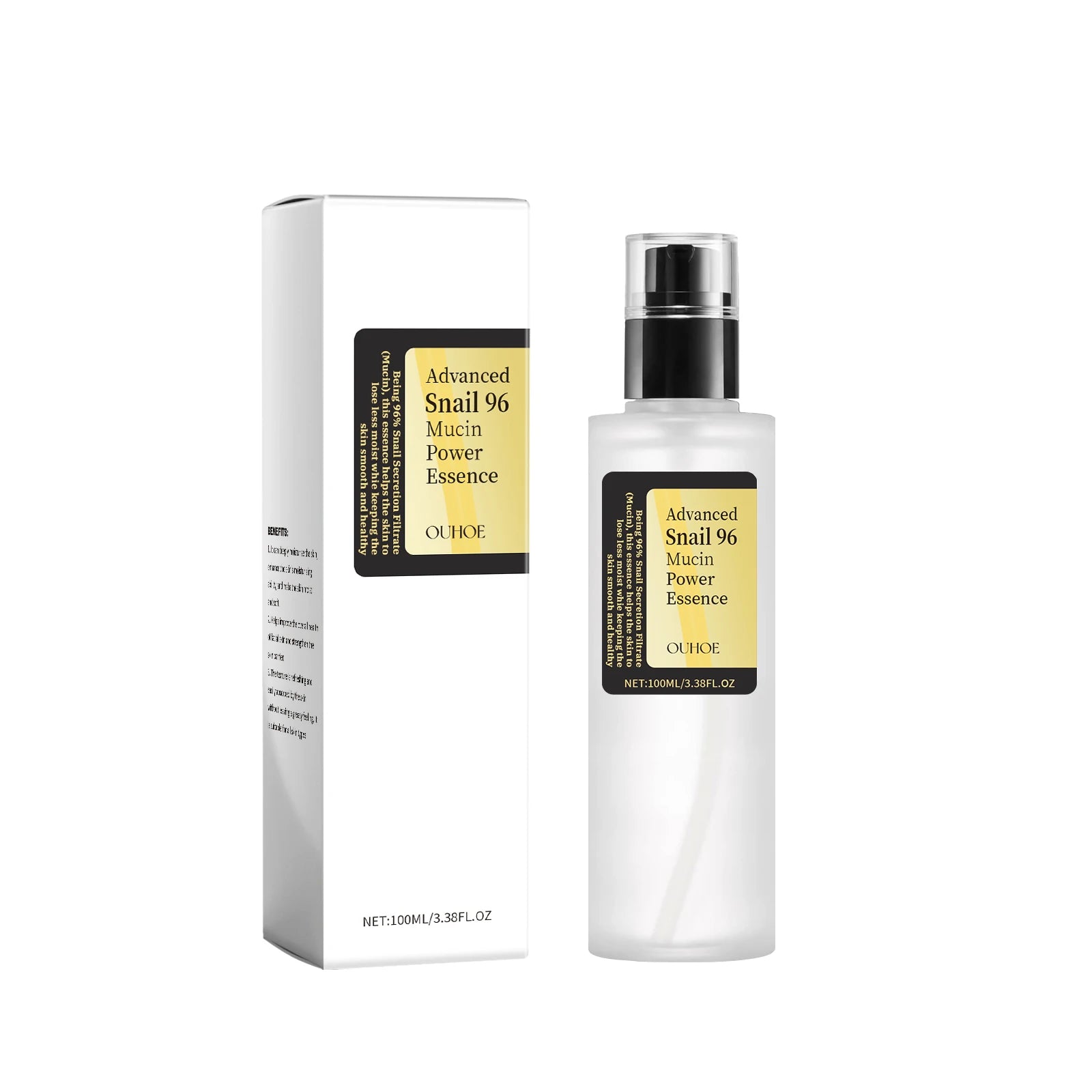 Advanced Snail Mucin Essence for Moisturizing and Firming - Smarsty