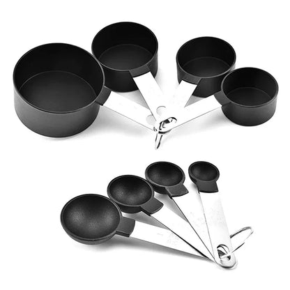 Stainless Steel Measuring Cups and Spoons Set for Precise Baking - Smarsty