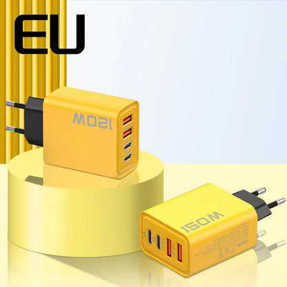 120W Fast USB C Charger With Dual PD Ports Protection - Smarsty