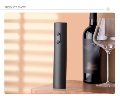 Automatic Electric Wine Bottle Opener for Effortless Cork Removal - Smarsty