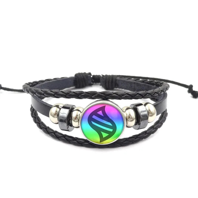Anime Mega Stone Leather Bracelet Adjustable Bangle Gift - Smarsty