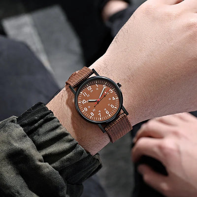 Luxury Men's Luminous Hand Wind Watch - Smarsty