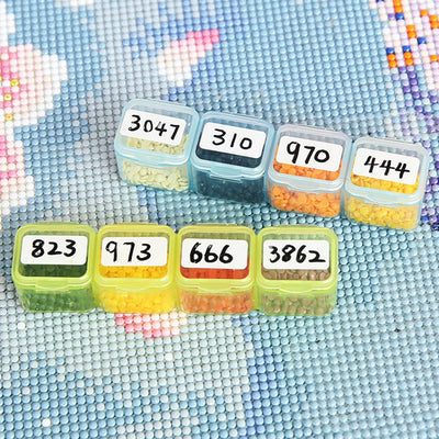 5D DIY Diamond Painting Tools Accessories Storage Box Container Diamond Embroidery Accessories Drill Box Mosaic Container Case - Smarsty