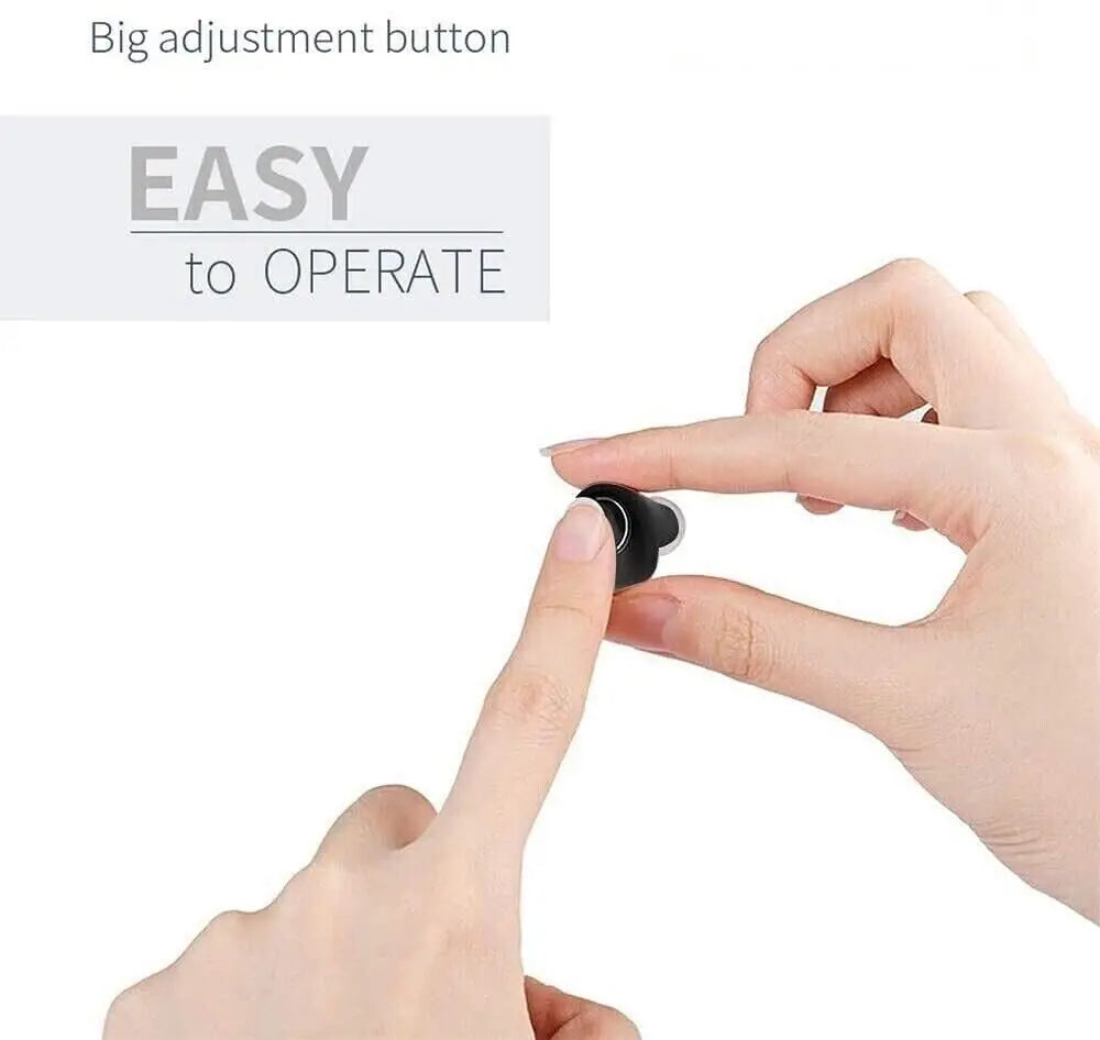 Rechargeable Hearing Aids with Adjustable Sound Amplifier - Smarsty