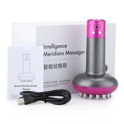 Rechargeable Guasha Massager for Body Shaping and Detoxification - Smarsty