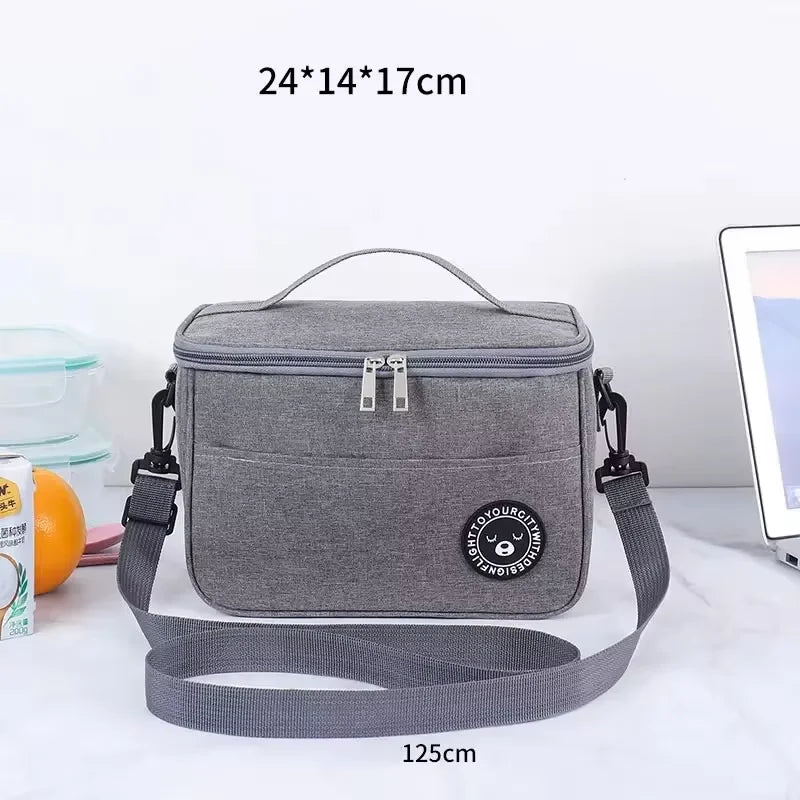 Portable Insulated Lunch Box Keeps Food Fresh Waterproof - Smarsty