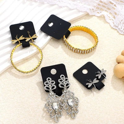 50pcs Self Adhesive Kraft Paper Jewelry Tags for Retail Display - Smarsty