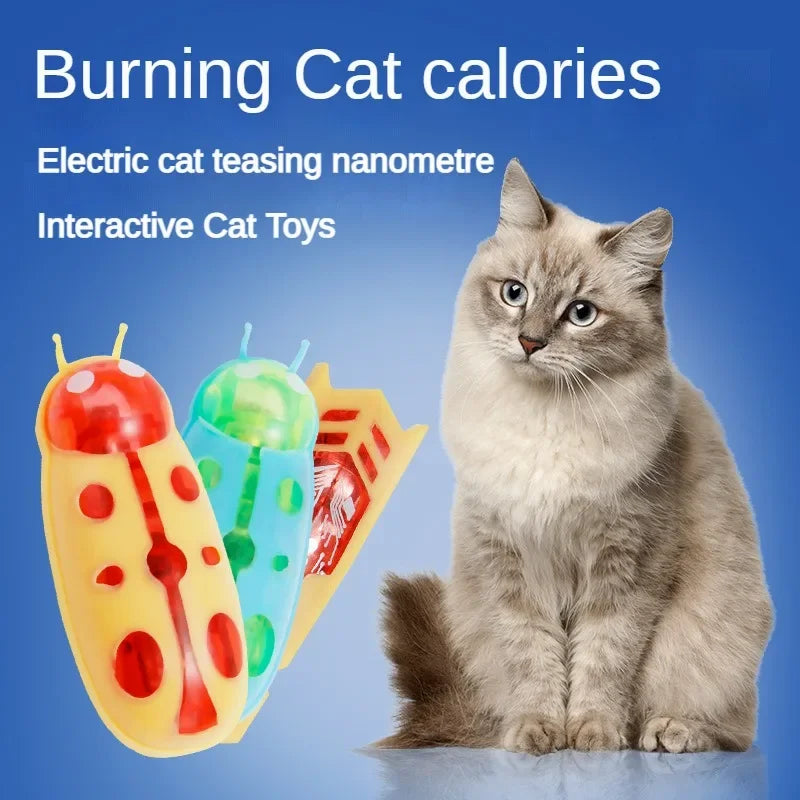 Interactive Electric Bug Cat Toy for Engaging Play - Smarsty