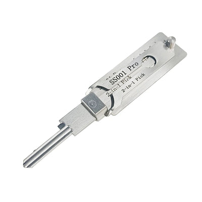1-5X Stainless Steel Key Decoder Precision Hook And Pickup Hand Tool O-ring Pickup Repair Kit Available Hook Hand Measuring Tool - Smarsty
