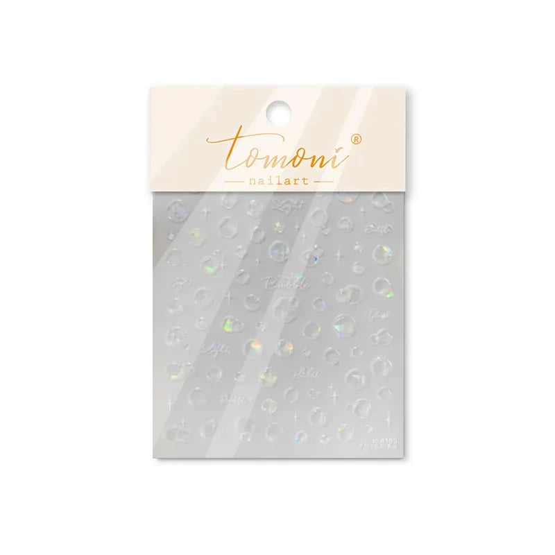 Dreamy Summer Beach Nail Art Stickers for Manicure - Smarsty