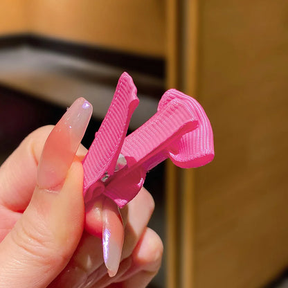 30 Colored Bow Hair Clips for Stylish Daily Use - Smarsty