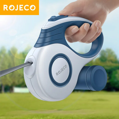 ROJECO Automatic Retractable Dog Leash for Small Dogs - Smarsty