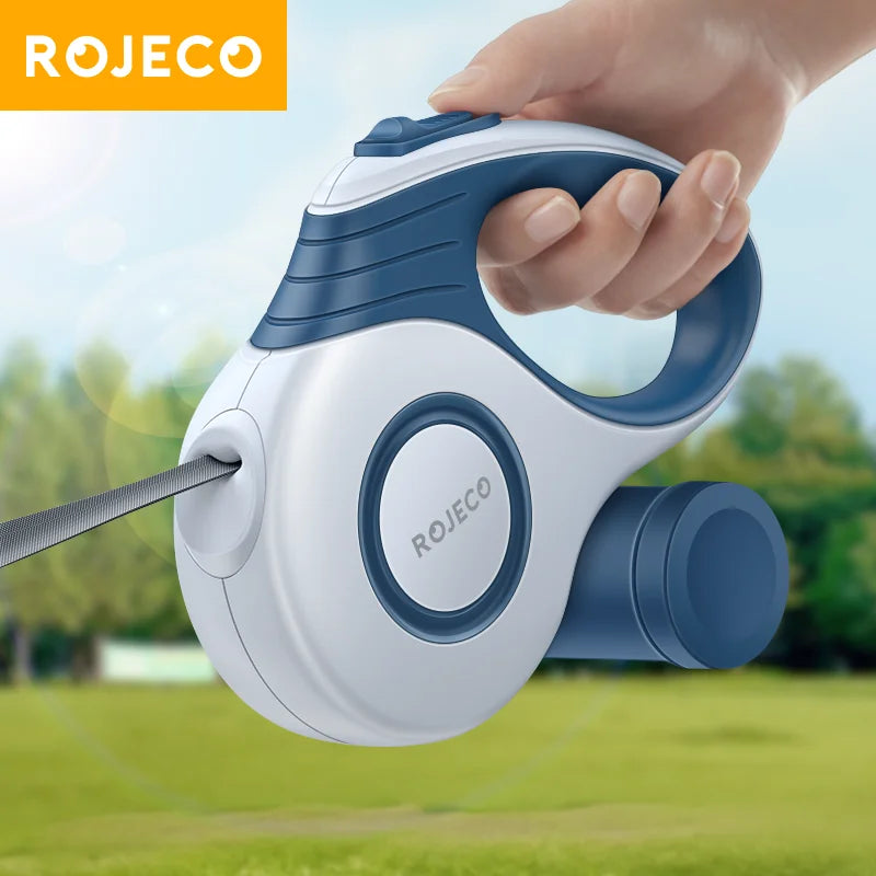 ROJECO Automatic Retractable Dog Leash for Small Dogs - Smarsty