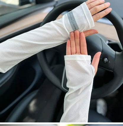 Men's Large UV Protection Ice Sleeves for Summer Outdoor - Smarsty