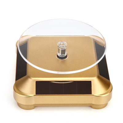 Solar Showcase 360 Rotating Jewelry Organizer Display - Smarsty